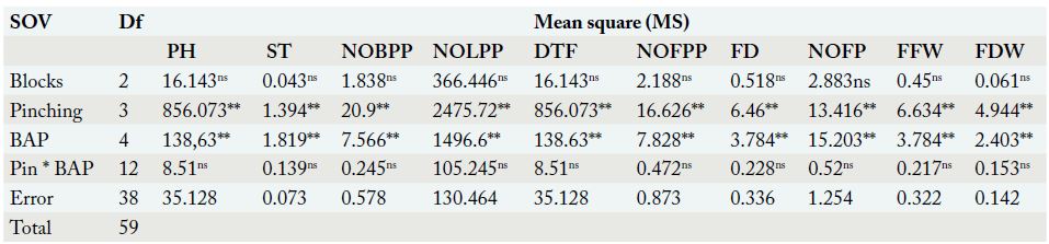 Table 1: